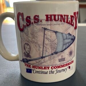 CSS H.L. Hunley Submarine Coffee Mug‎ Charleston South Carolina Civil War